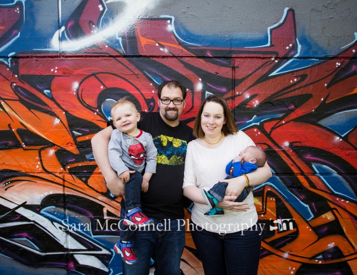 Graffiti Wall Fun ~ Ottawa Family Photographer