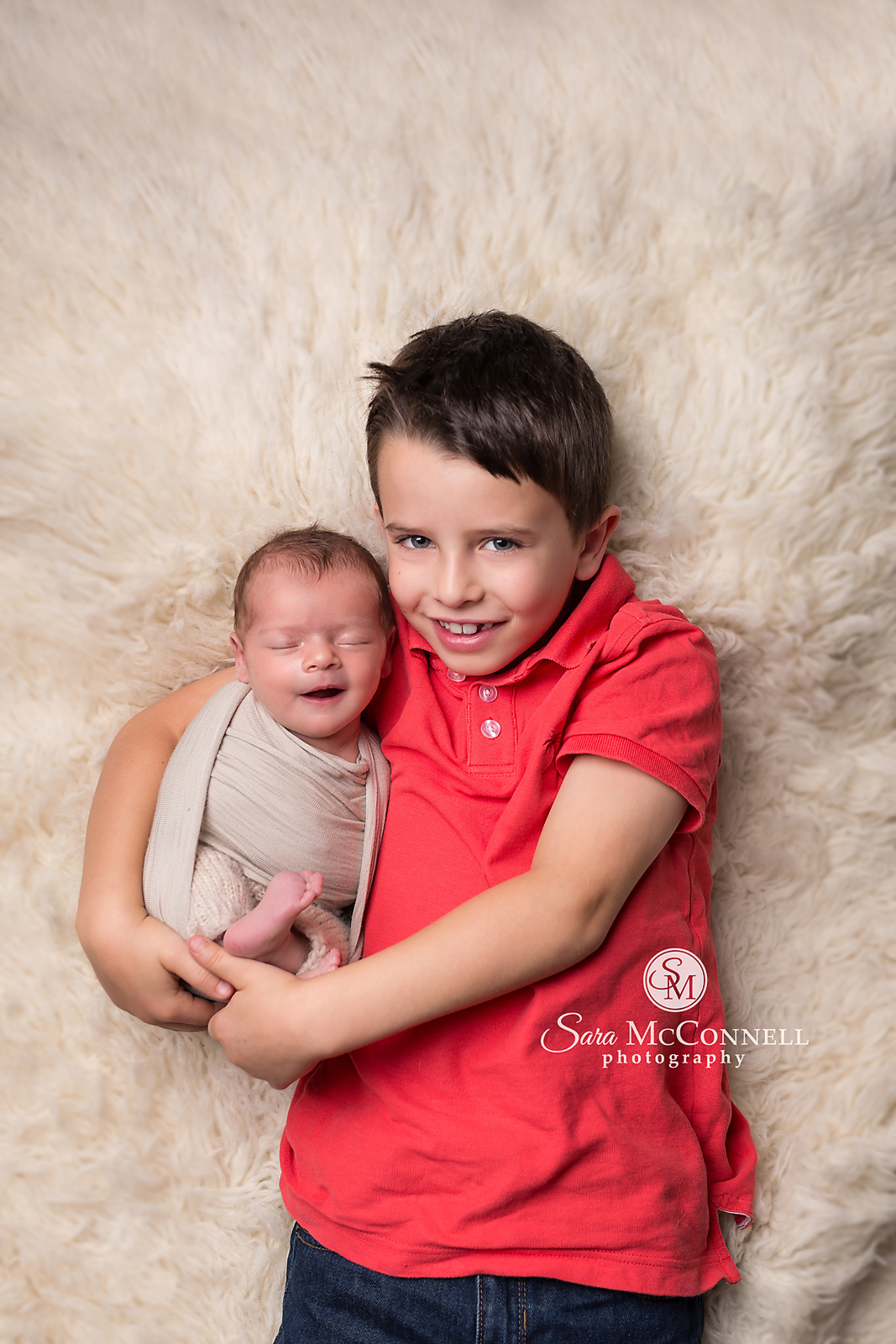 Ottawa Newborn Photographer | Special session with her brother