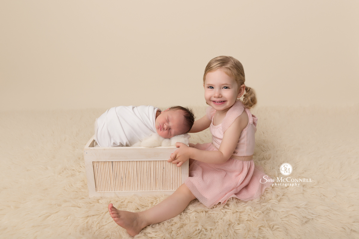 Newborn baby photos by Sara McConnell Photography
