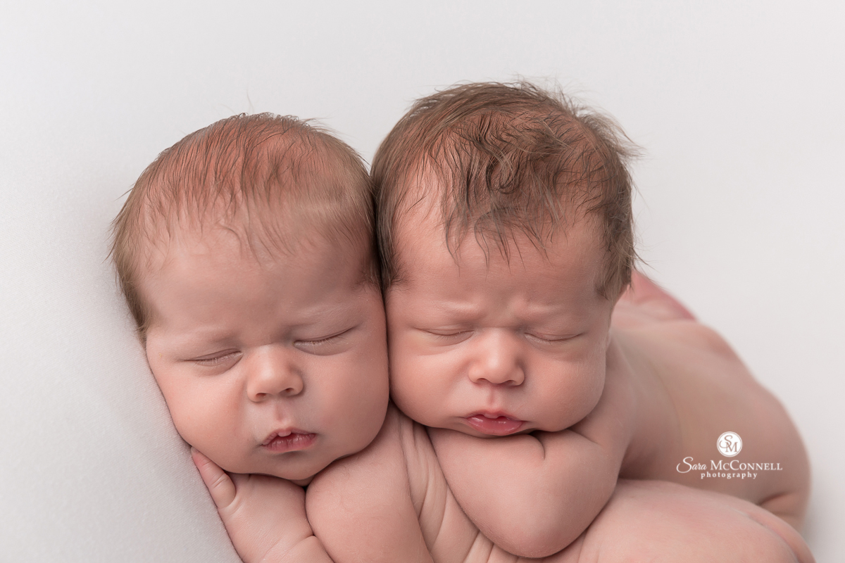 Ottawa newborn twins photo