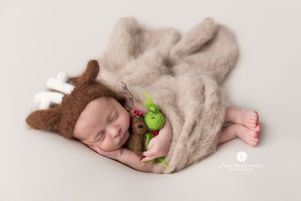 Ottawa Newborn Photographer | On the Posing Cushion