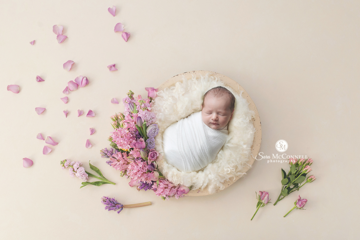 Ottawa Newborn Photos | Pinks, Purples and Florals