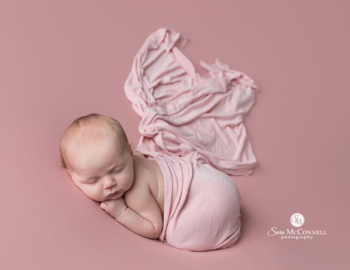Ottawa Newborn Photographey | Pink, Yellow and Cozy