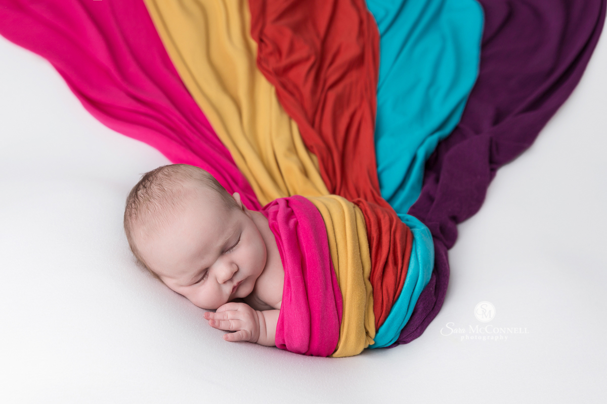 Bright Colours | Ottawa Newborn Photos