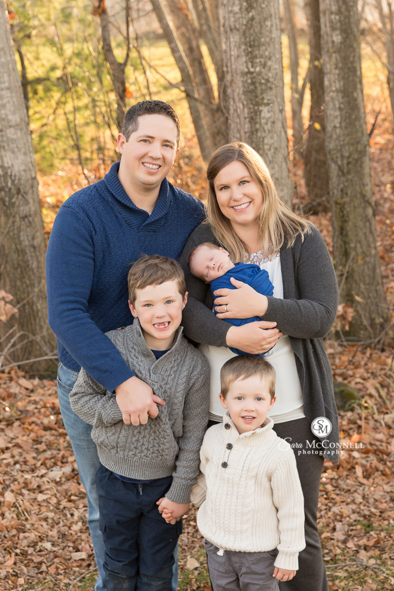 Family of Five | Ottawa Newborn Photographer