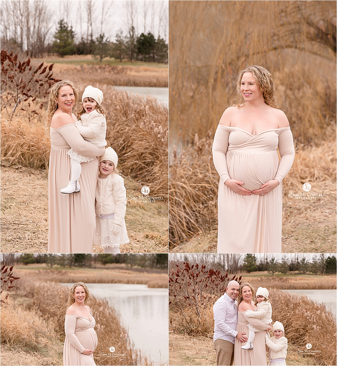 Outdoor Winter Maternity Session | Ottawa Photographer