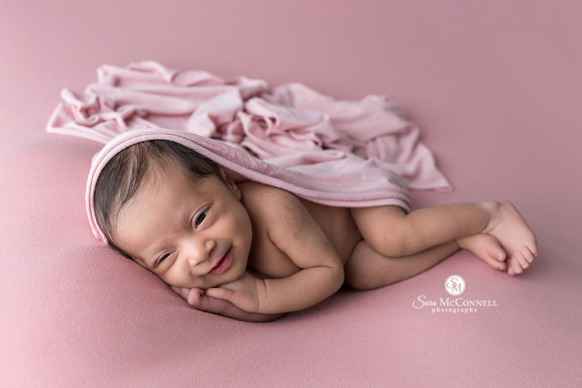 Look at that smile | Ottawa Newborn Photographer
