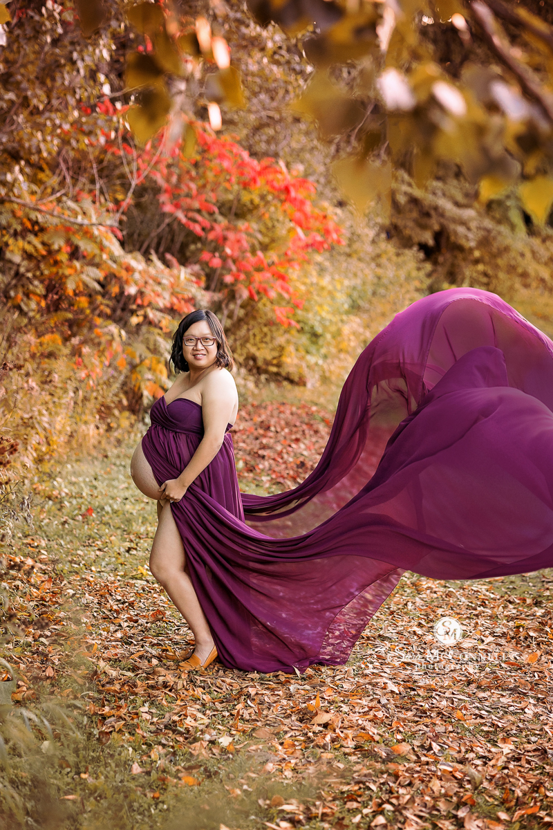 Rich Fall Colours | Orleans Maternity Photographer