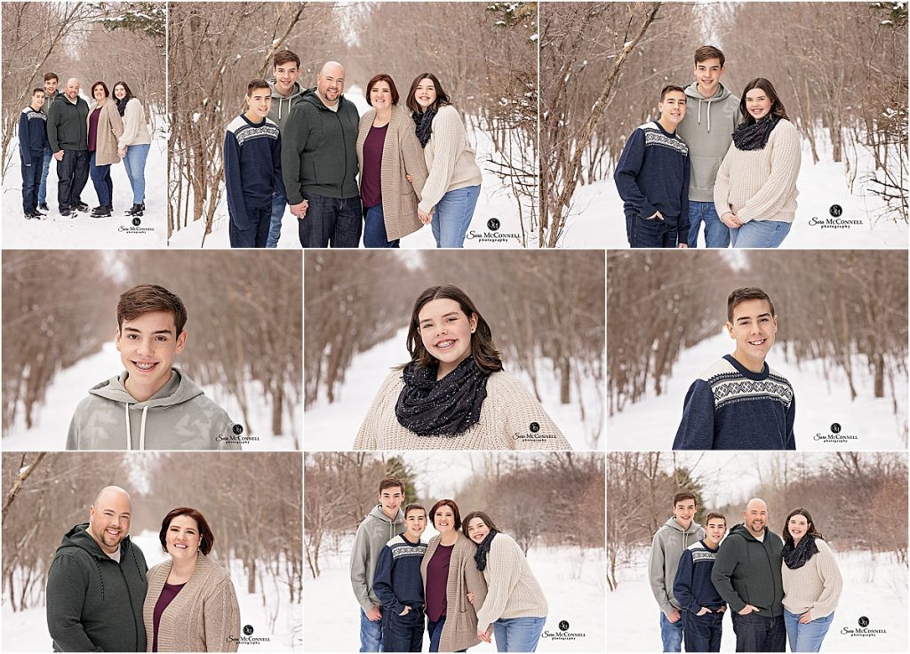 Winter Family Photography
