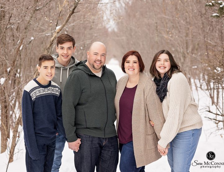 Teens and Winter Family Photography