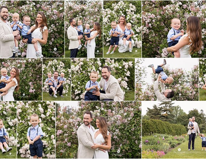 Ottawa Family Photos With Flowers