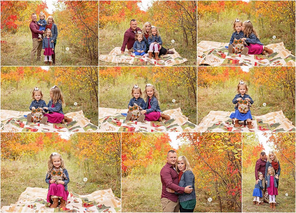 Fall 2023 Sessions. Collage of Ottawa family photos.