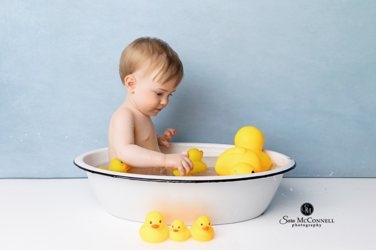Baby Bathtub Photography Sessions Sara McConnell Photography Blog